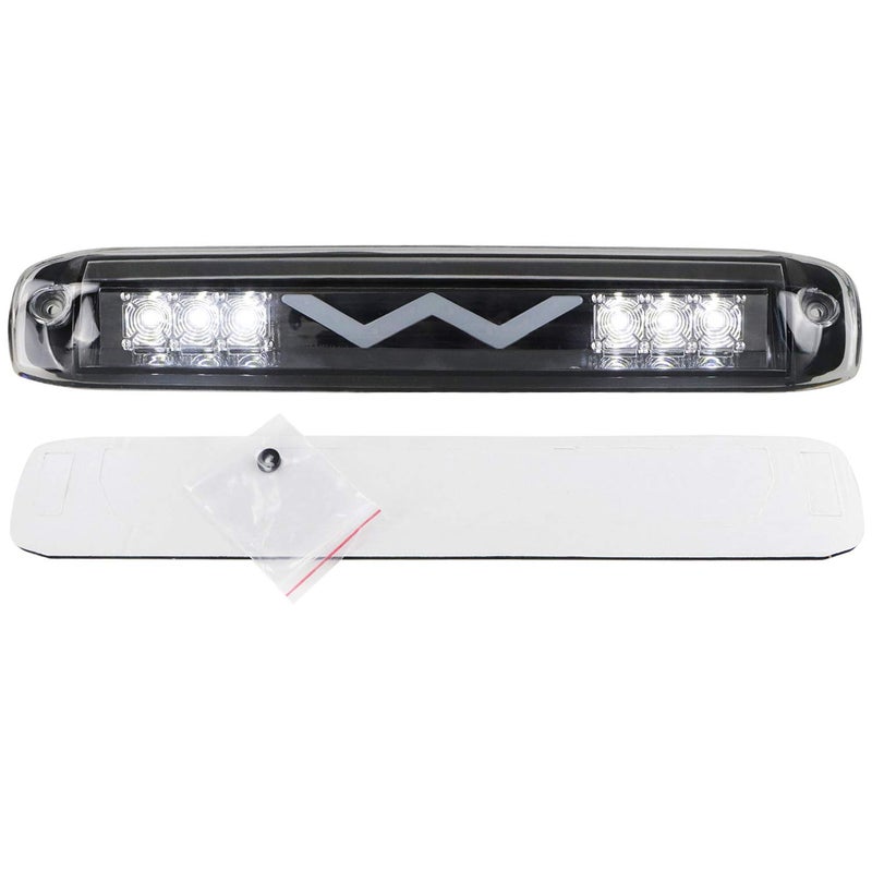 Tresound LED Third 3rd Brake Light for 1999-2007 Chevy Silverado GMC Sierra 1500 2500 3500 HD Classic, Rear Cargo Lamp High Mount Stop light Reverse Light (Clear) - Image 3